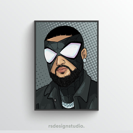 Metro Boomin SPIDER-MAN ACROSS THE SPIDER-VERSE (Nav) Poster