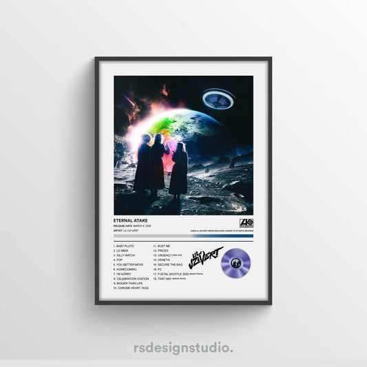 Lil Uzi Vert Eternal Atake Album Poster - rsdesignstudio