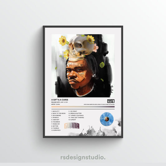 Gunna A GIFT & A CURSE Album Poster
