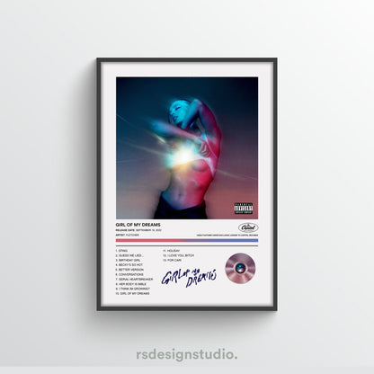 FLETCHER Girl Of My Dreams Album Poster