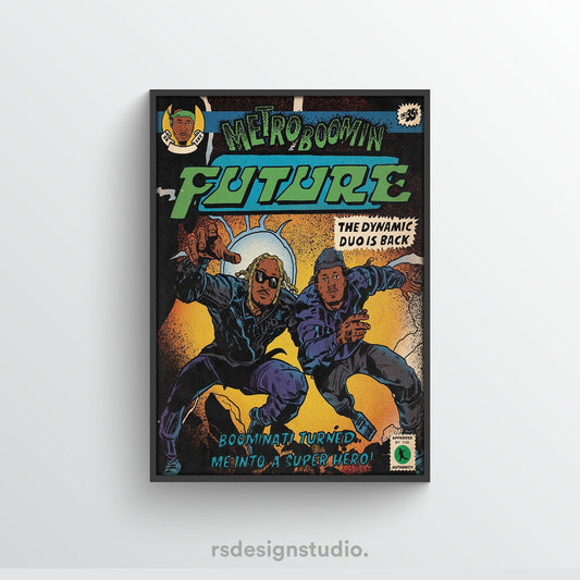 Metro Boomin HEROES & VILLAINS (Future) Poster