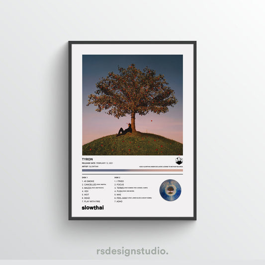 Slowthai TYRON Album Poster