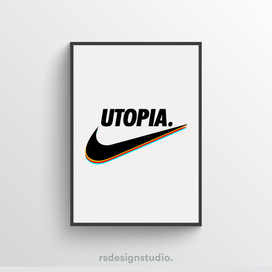 Travis Scott UTOPIA Nike Poster