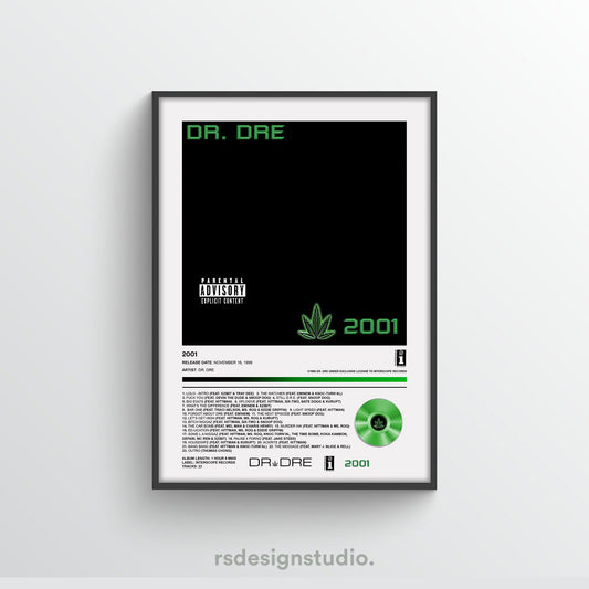Dr. Dre 2001 Album Poster