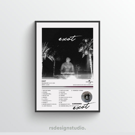 Luciano EXOT Album Poster