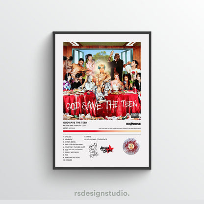 MOD SUN GOD SAVE THE TEEN Album Poster