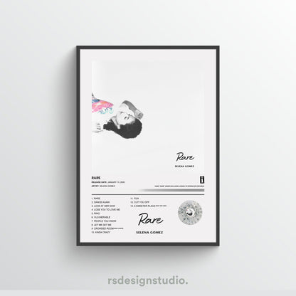 Selena Gomez RARE Album Poster