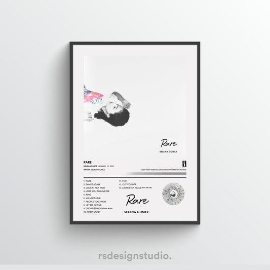 Selena Gomez RARE Album Poster