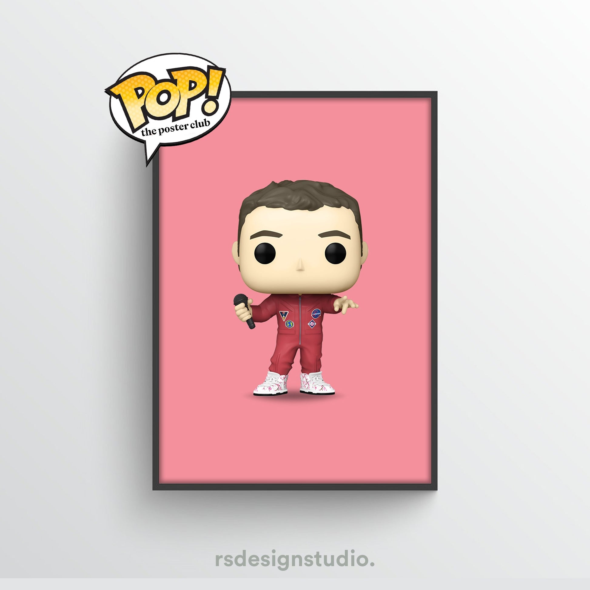 Logic Funko Pop Poster - rsdesignstudio
