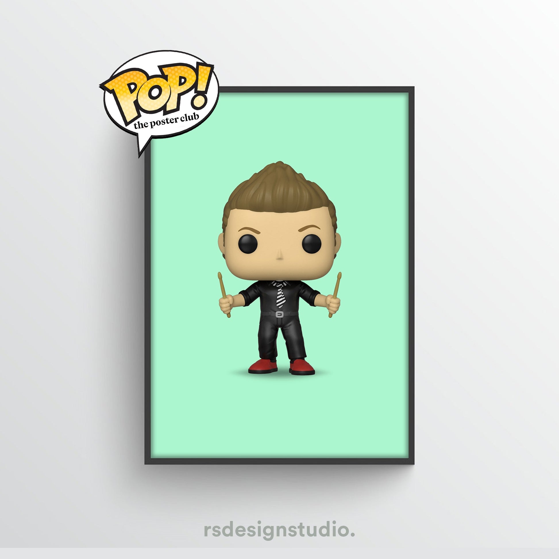 Green Day Funko Pop Poster - rsdesignstudio