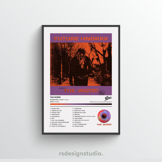 Future THE WIZRD Album Poster