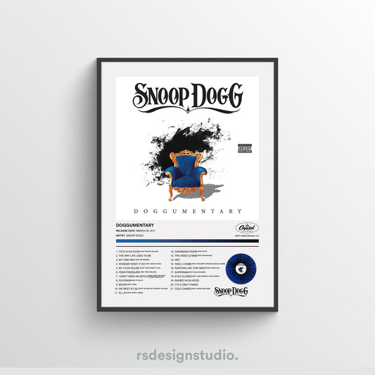 Snoop Dogg DOGGUMENTARY Album Poster
