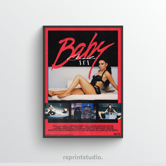 Charli XCX Crash Album Poster - rsdesignstudio