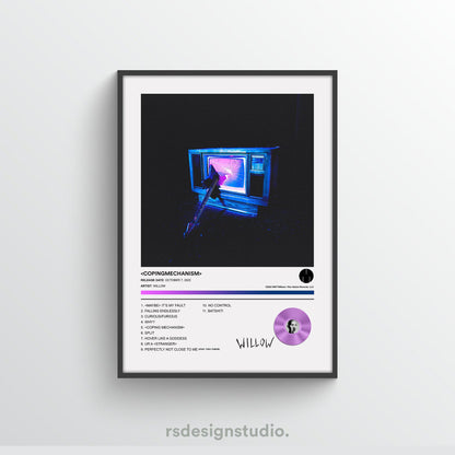 Willow COPINGMECHANISM Album Poster