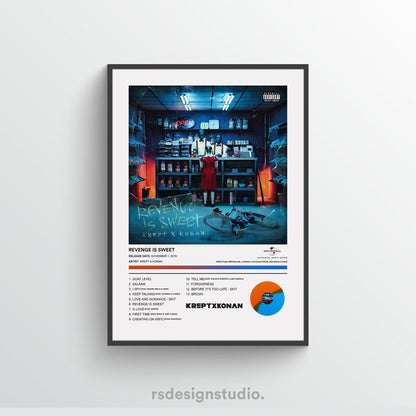 Krept & Konan REVENGE IS SWEET Album Poster