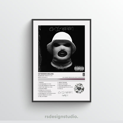 ScHoolboy Q (OXYMORON) Album Poster