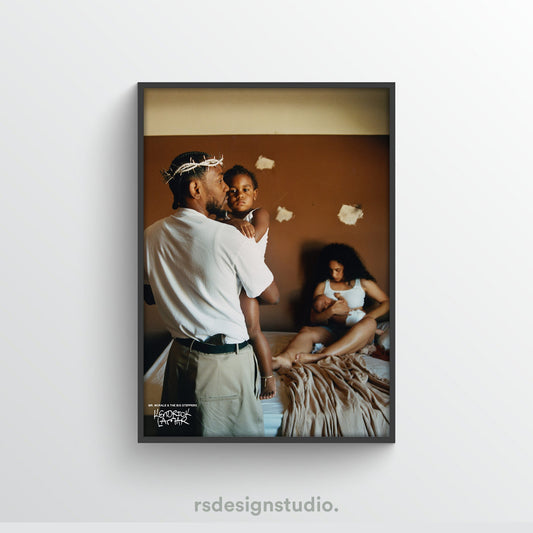 Kendrick Lamar Mr. Morale & The Big Steppers Album Poster - rsdesignstudio