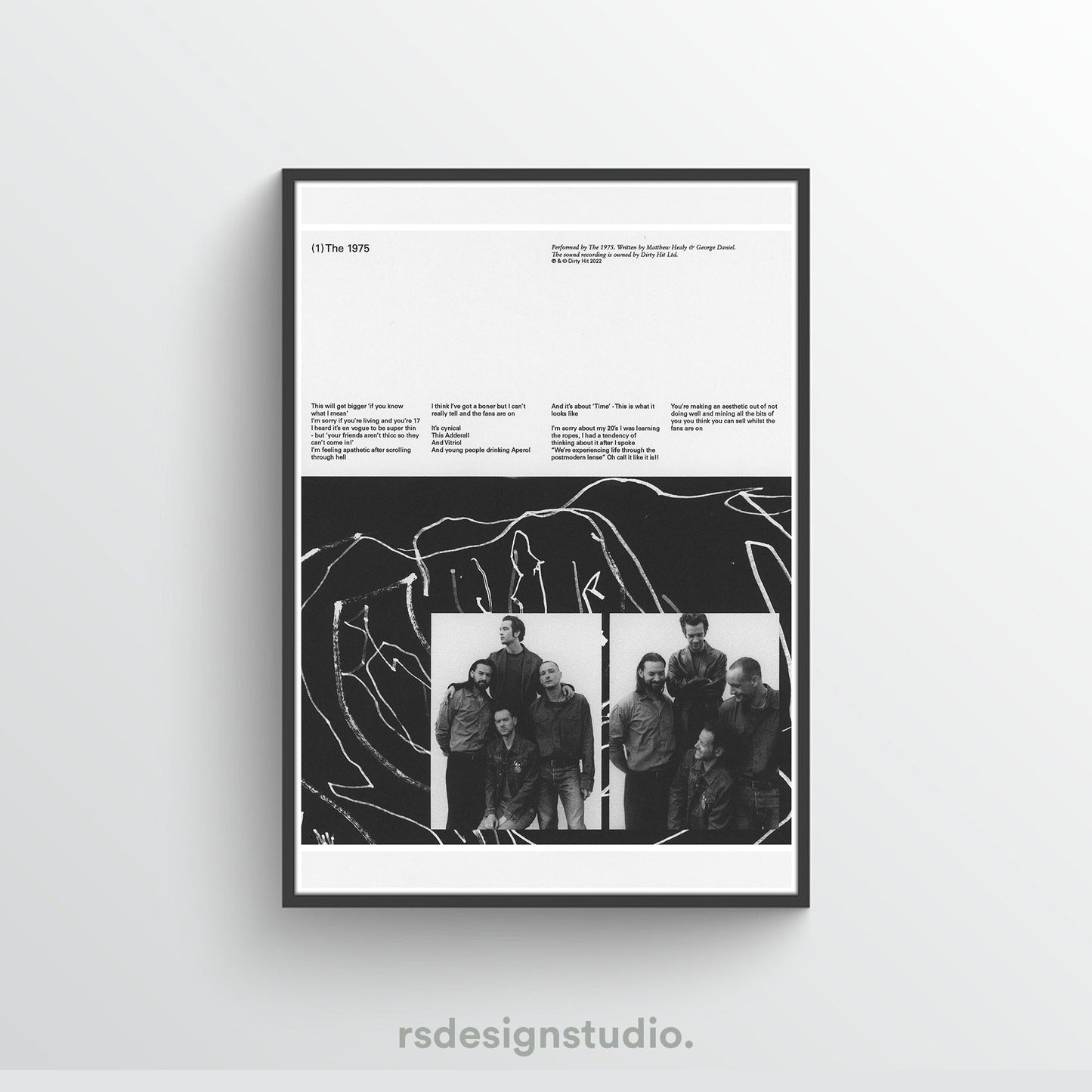 The 1975 Being Funny In A Foreign Language (The 1975) Poster