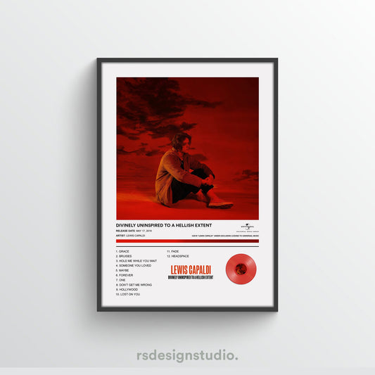 Lewis Capaldi Divinely Uninspired To A Hellish Extent Album Poster