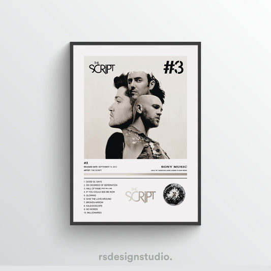 The Script #3 Album Poster
