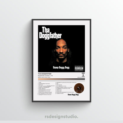 Snoop Dogg THA DOGGFATHER Album Poster