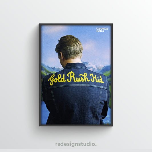 George Ezra Gold Rush Kid Poster - rsdesignstudio