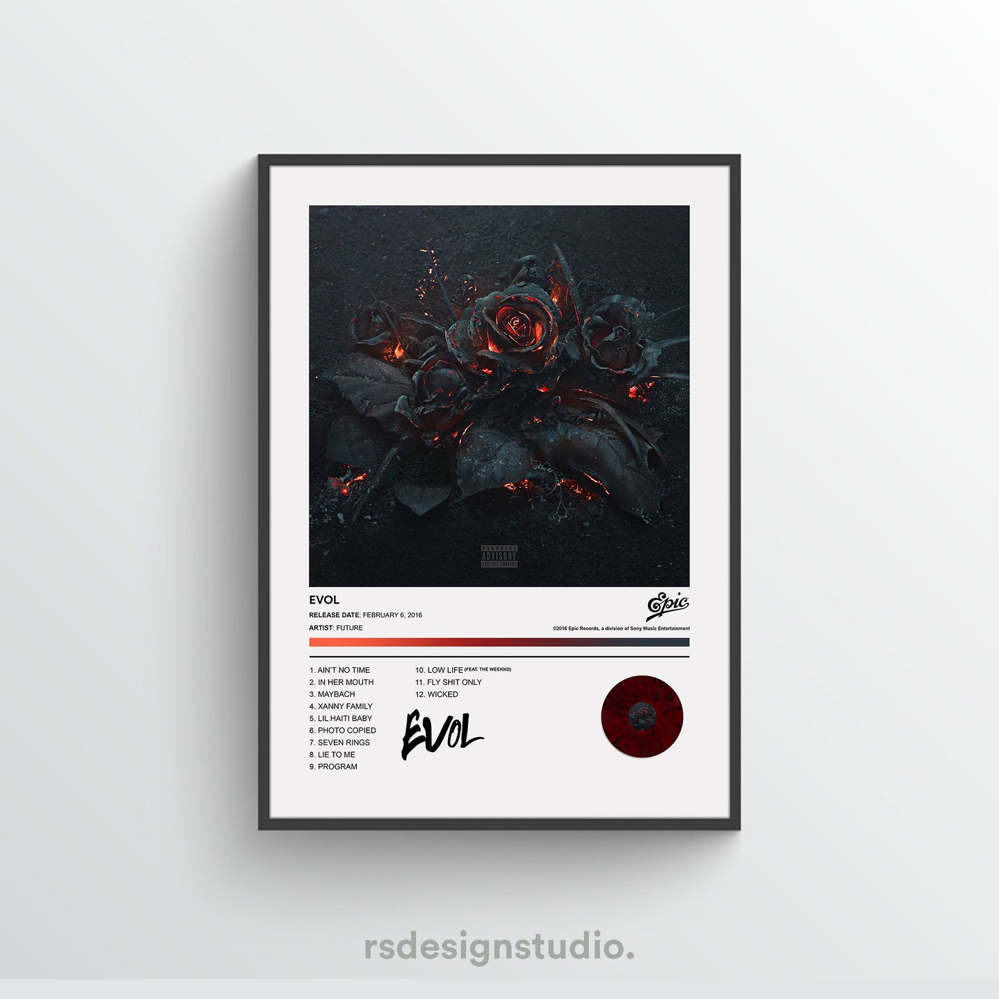 Future EVOL Album Poster