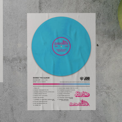 BARBIE THE ALBUM Vinyl Poster