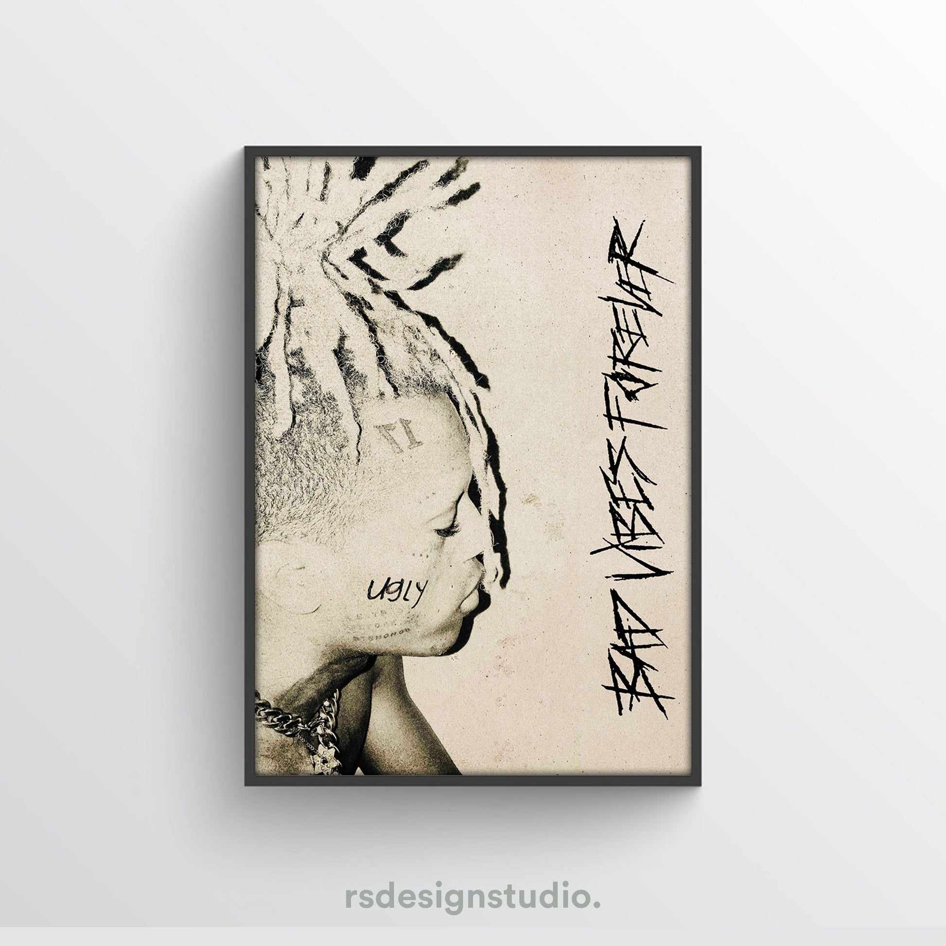 XXXTENTACION Bad Vibes Forever Poster - rsdesignstudio