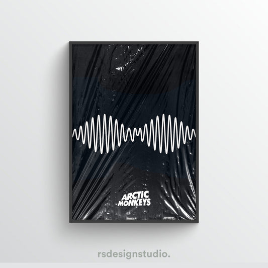 Arctic Monkeys AM Album Poster - rsdesignstudio