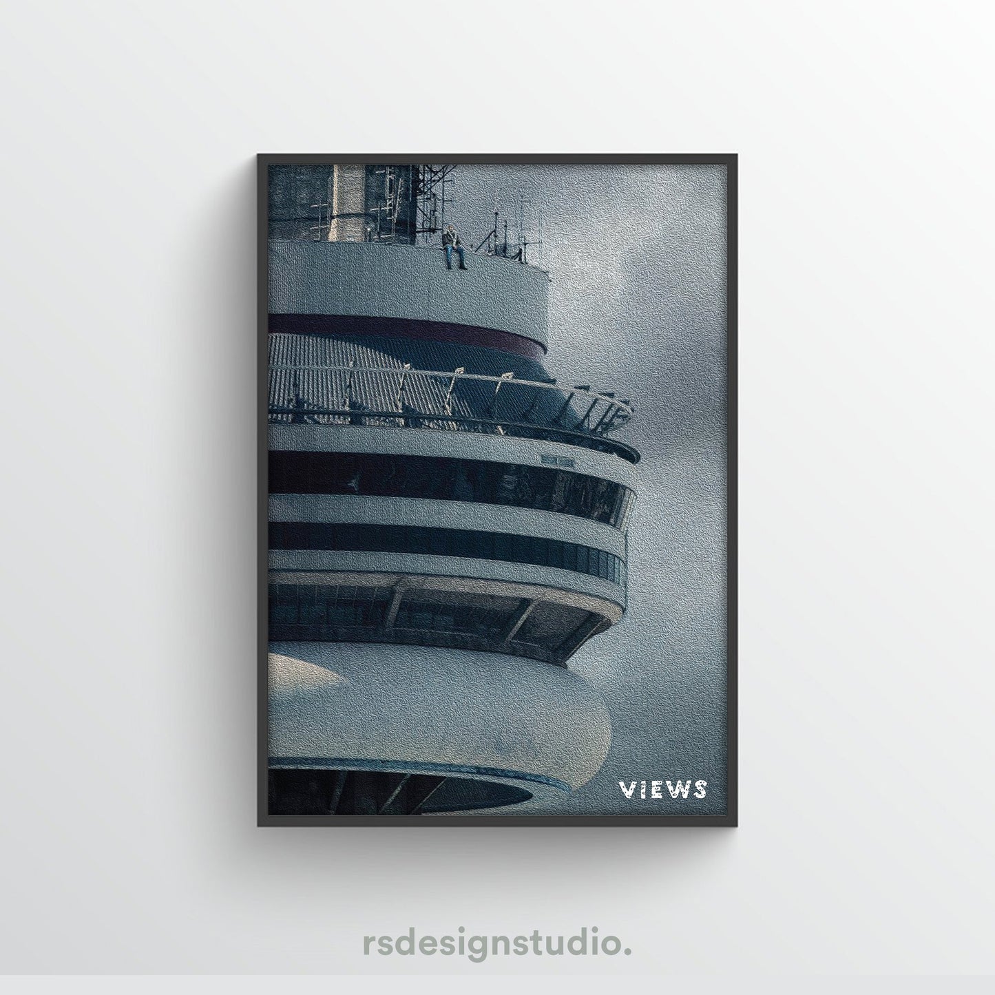 Drake VIEWS Poster - rsdesignstudio