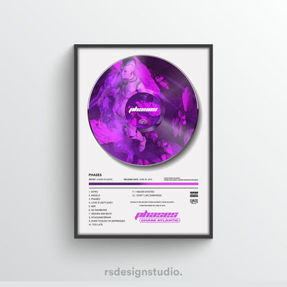 Chase Atlantic PHASES Vinyl Poster - rsdesignstudio