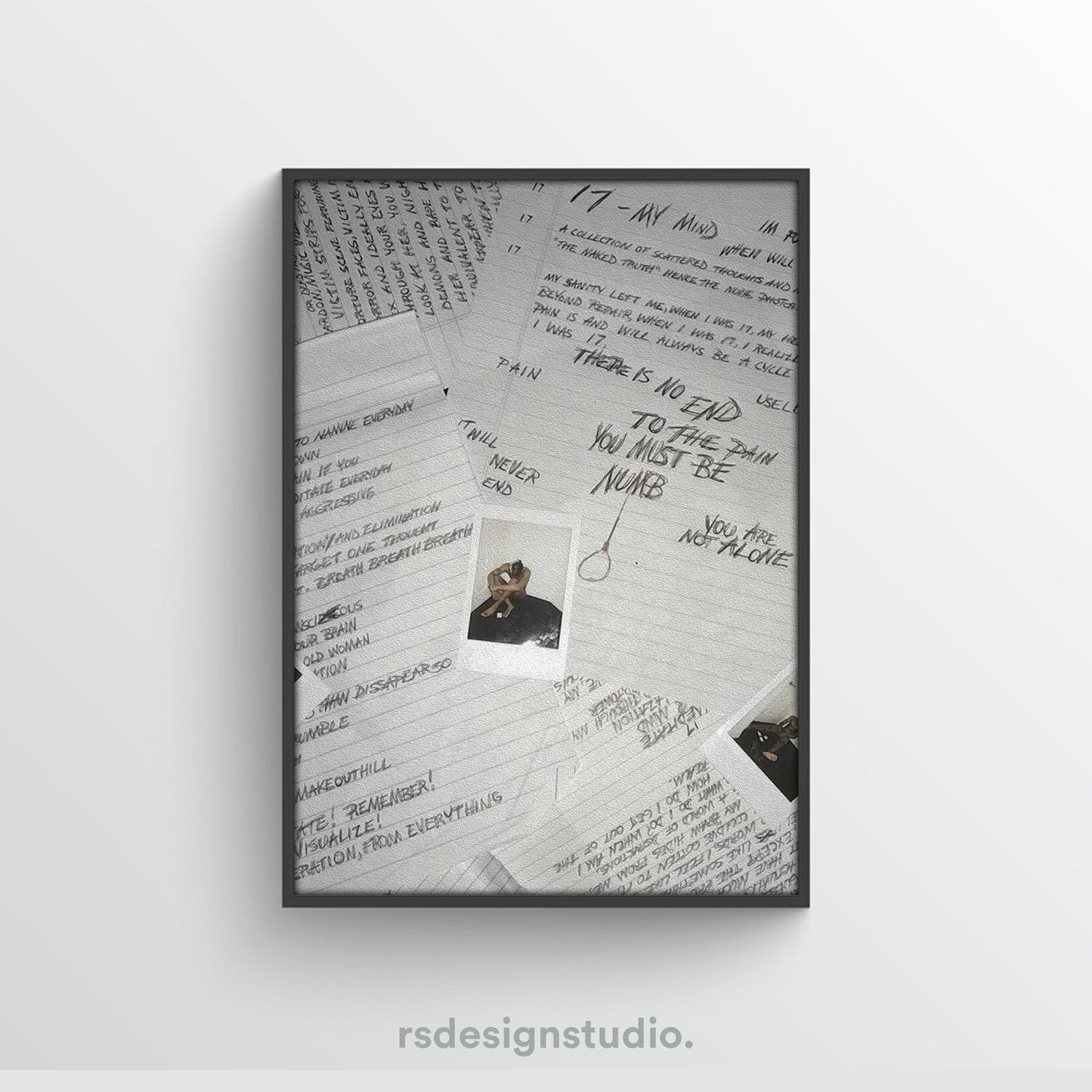 XXXTENTACION 17 Album Poster - rsdesignstudio