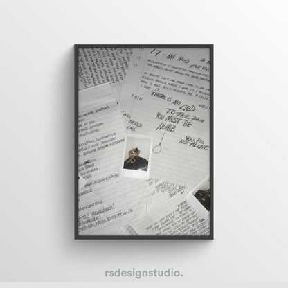 XXXTENTACION 17 Album Poster - rsdesignstudio