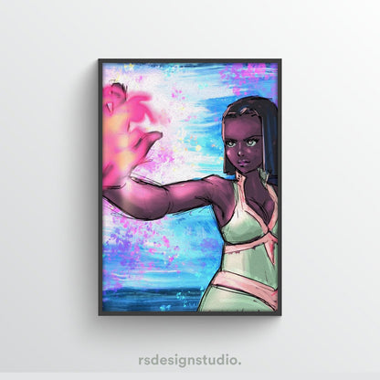 Dave Starlight Poster - rsdesignstudio