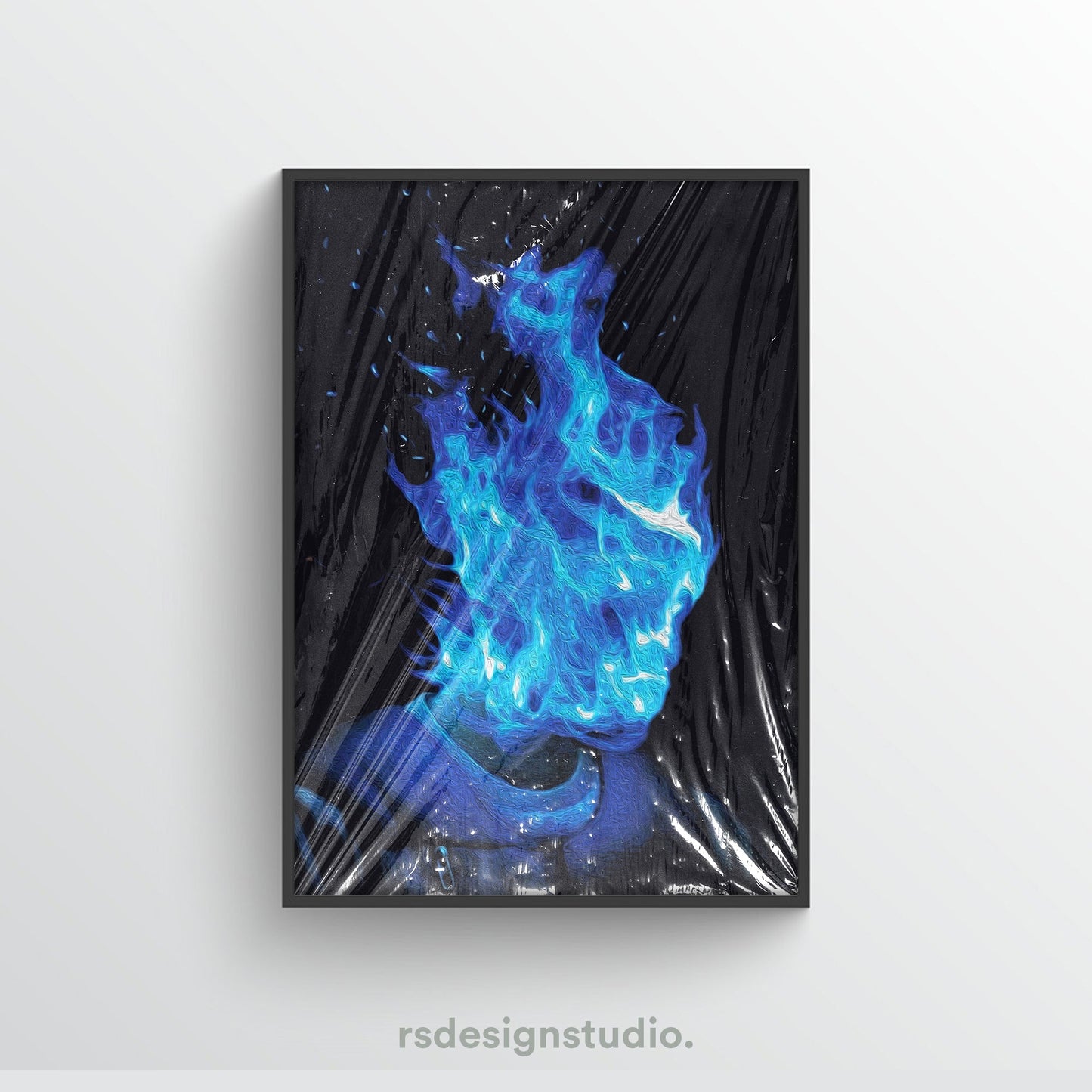 Dave Psychodrama Album Poster - rsdesignstudio