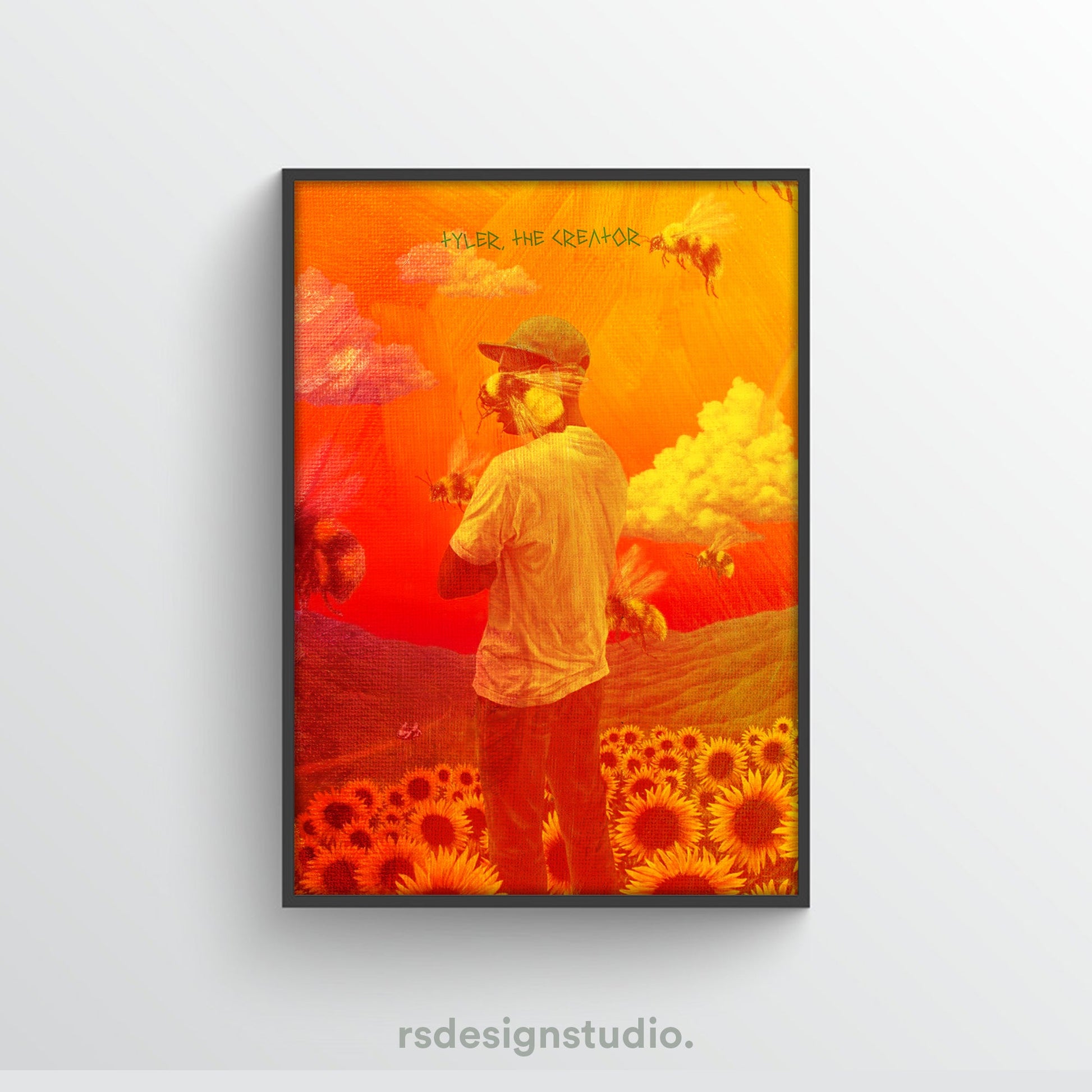 Tyler, The Creator Flower Boy Painting Poster - rsdesignstudio