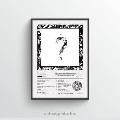XXXTENTACION ? Album Poster - rsdesignstudio