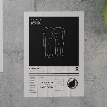 Catfish And The Bottlemen THE BALCONY Album Poster
