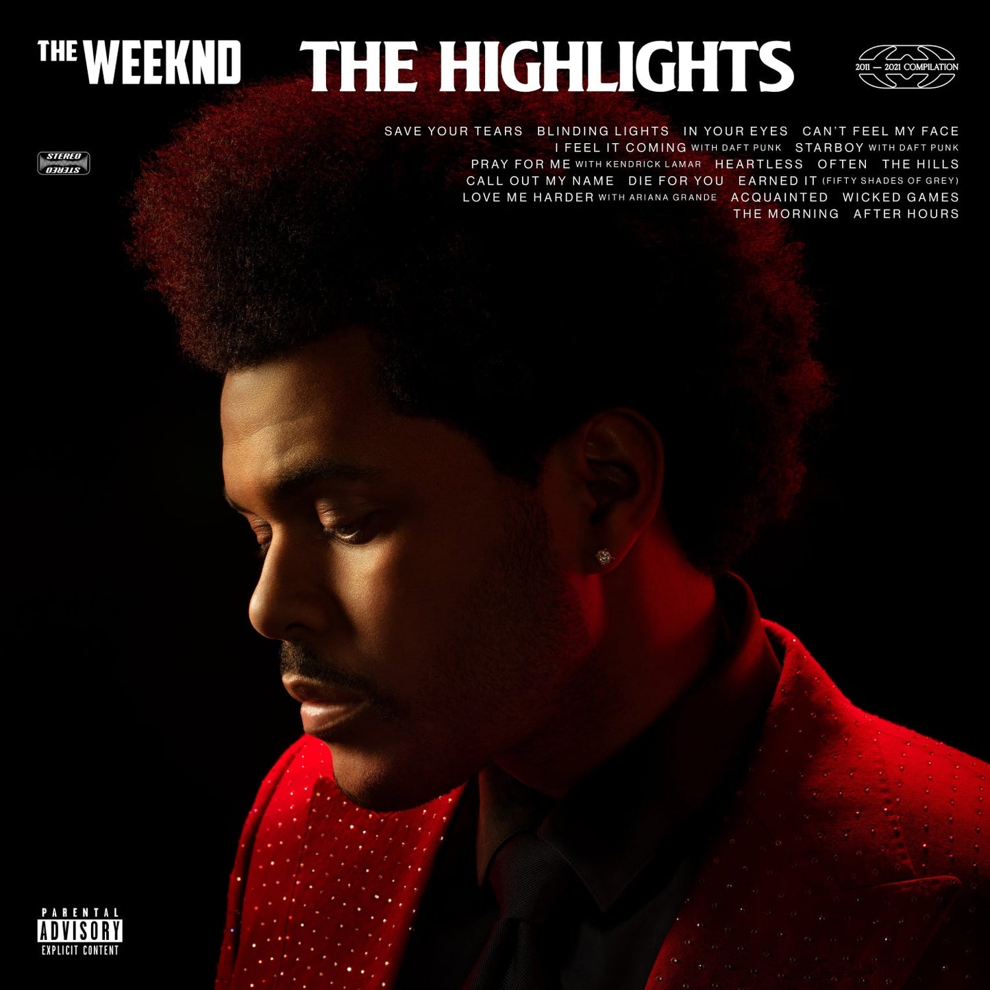 The Weeknd THE HIGHLIGHTS Album Poster