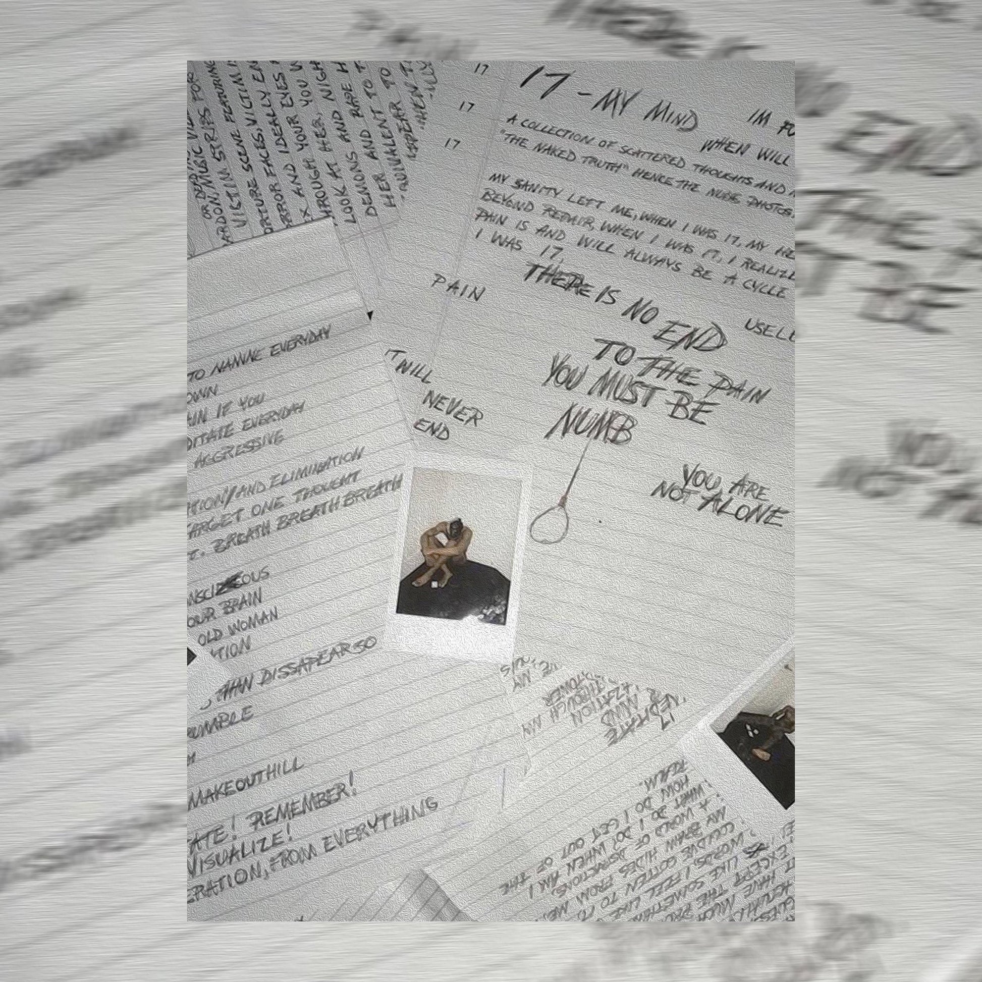 XXXTENTACION 17 Album Poster - rsdesignstudio