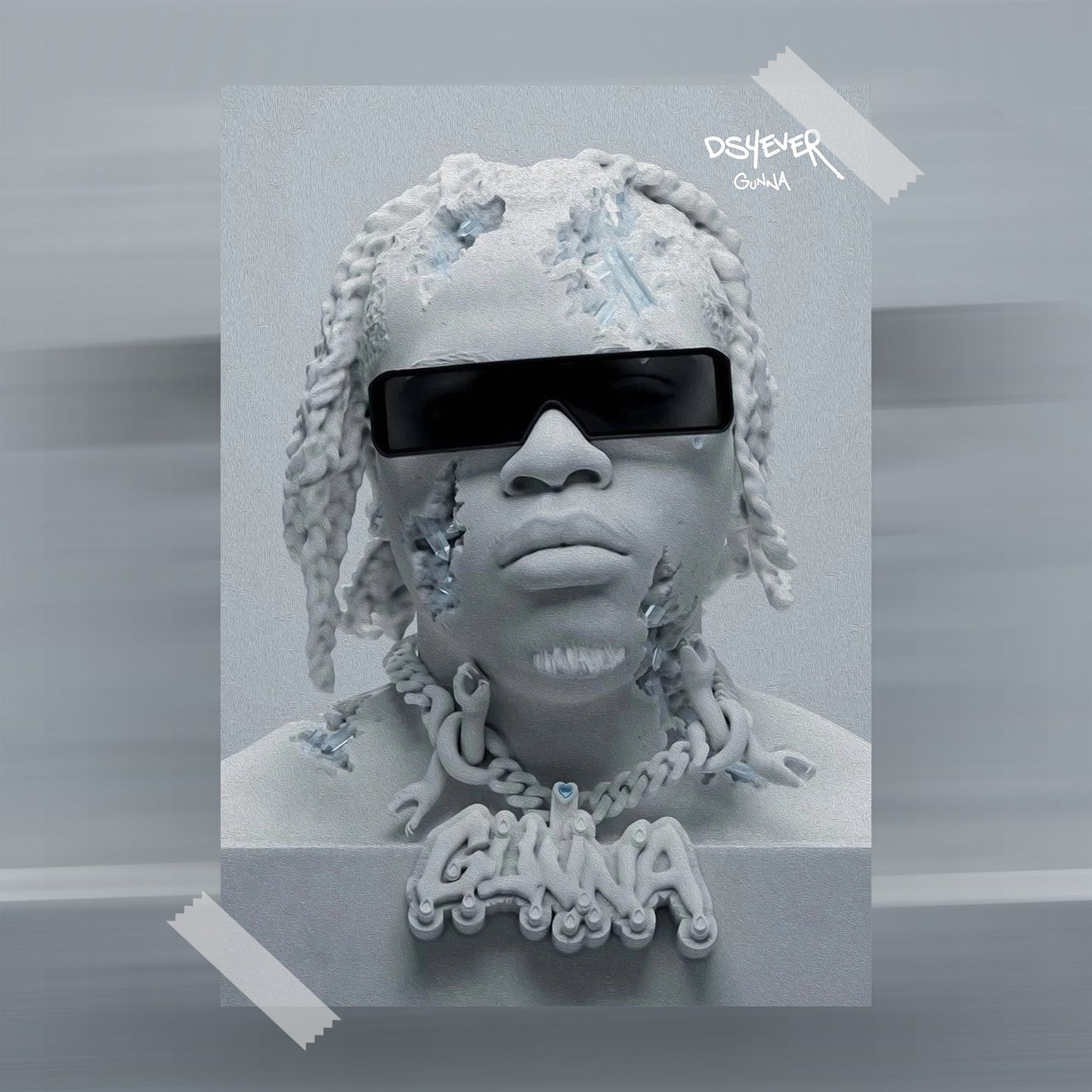 Gunna DS4EVER Album Poster - rsdesignstudio