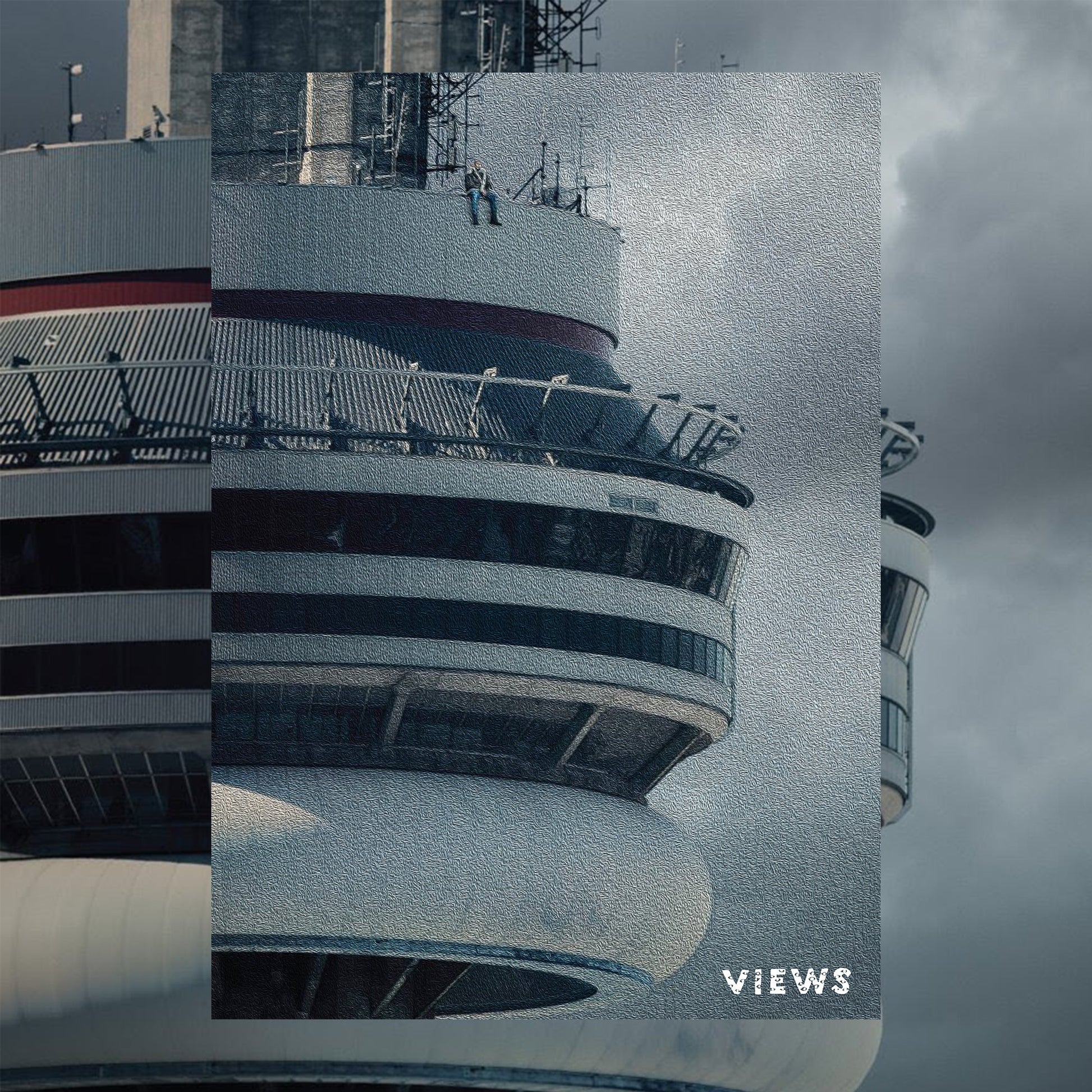 Drake VIEWS Poster - rsdesignstudio