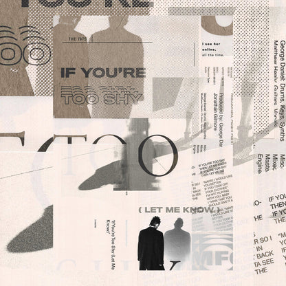 The 1975 If You're Too Shy Poster - rsdesignstudio