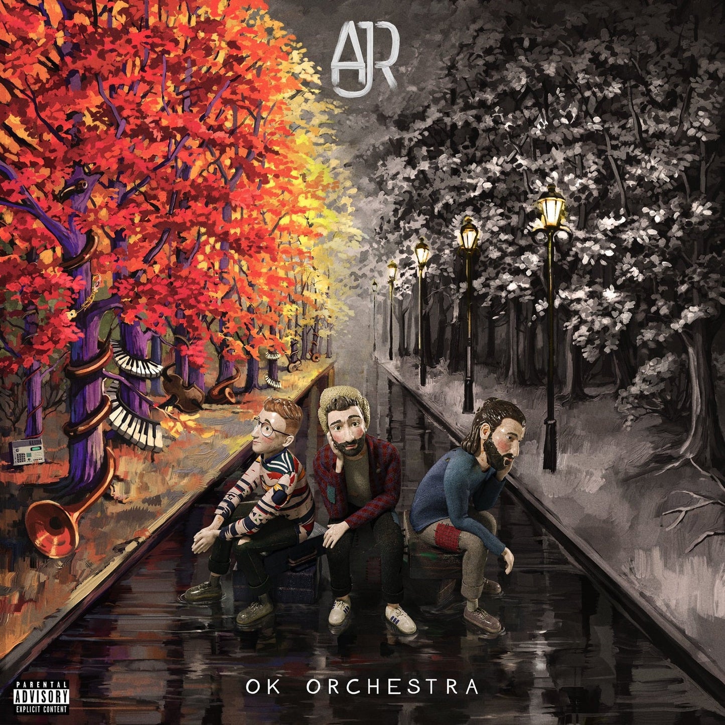 AJR OK ORCHESTRA Album Poster