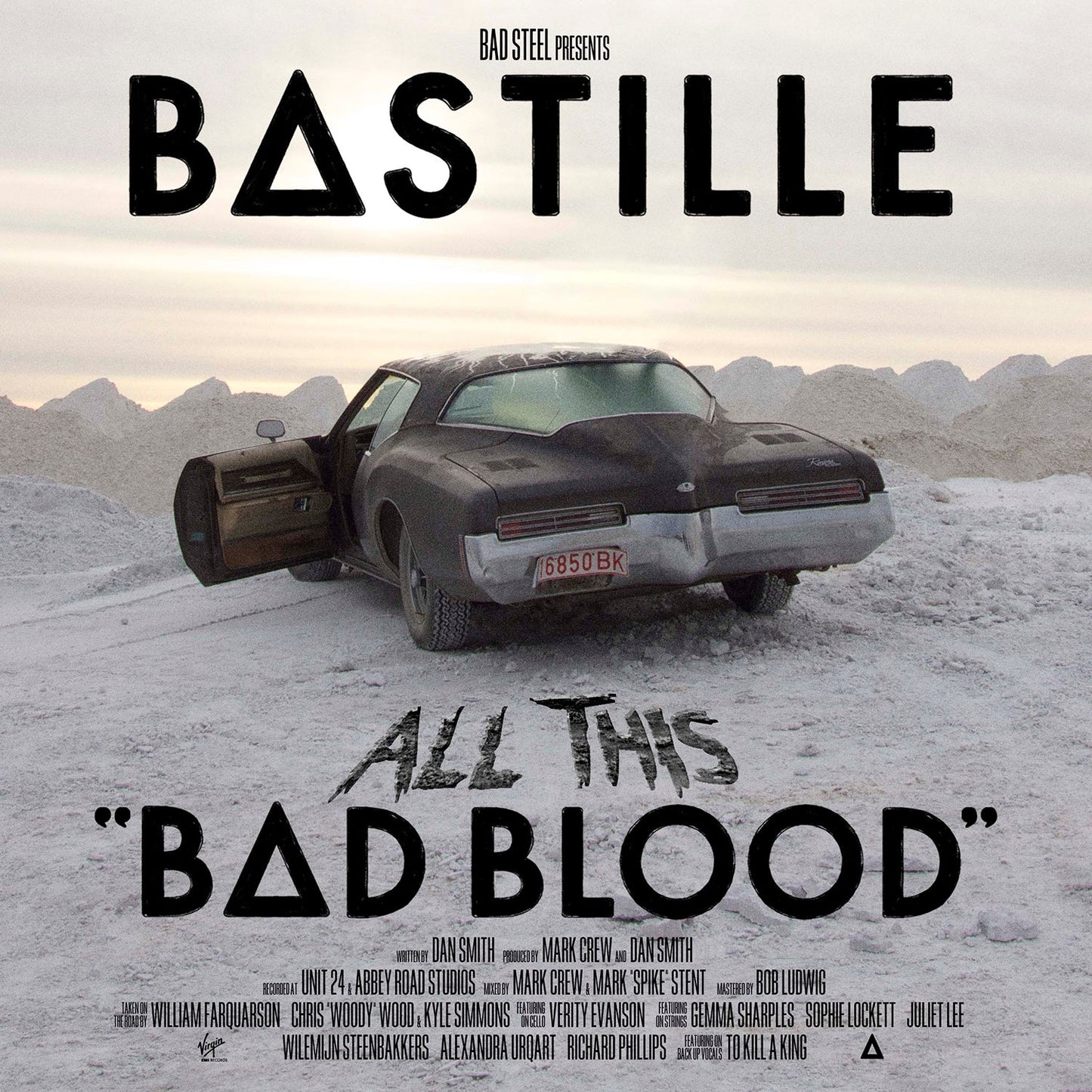 Bastille ALL THIS BAD BLOOD Album Poster
