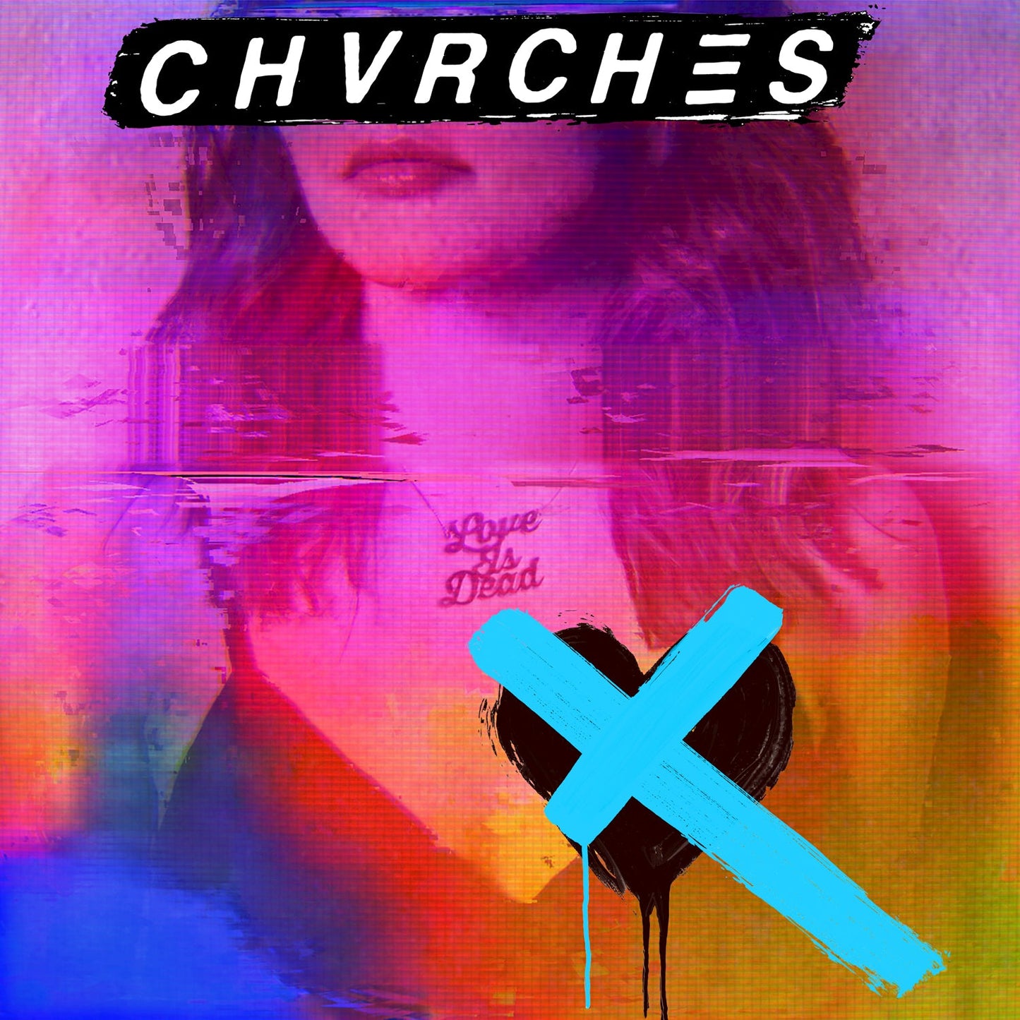 CHVRCHES LOVE IS DEAD Album Poster