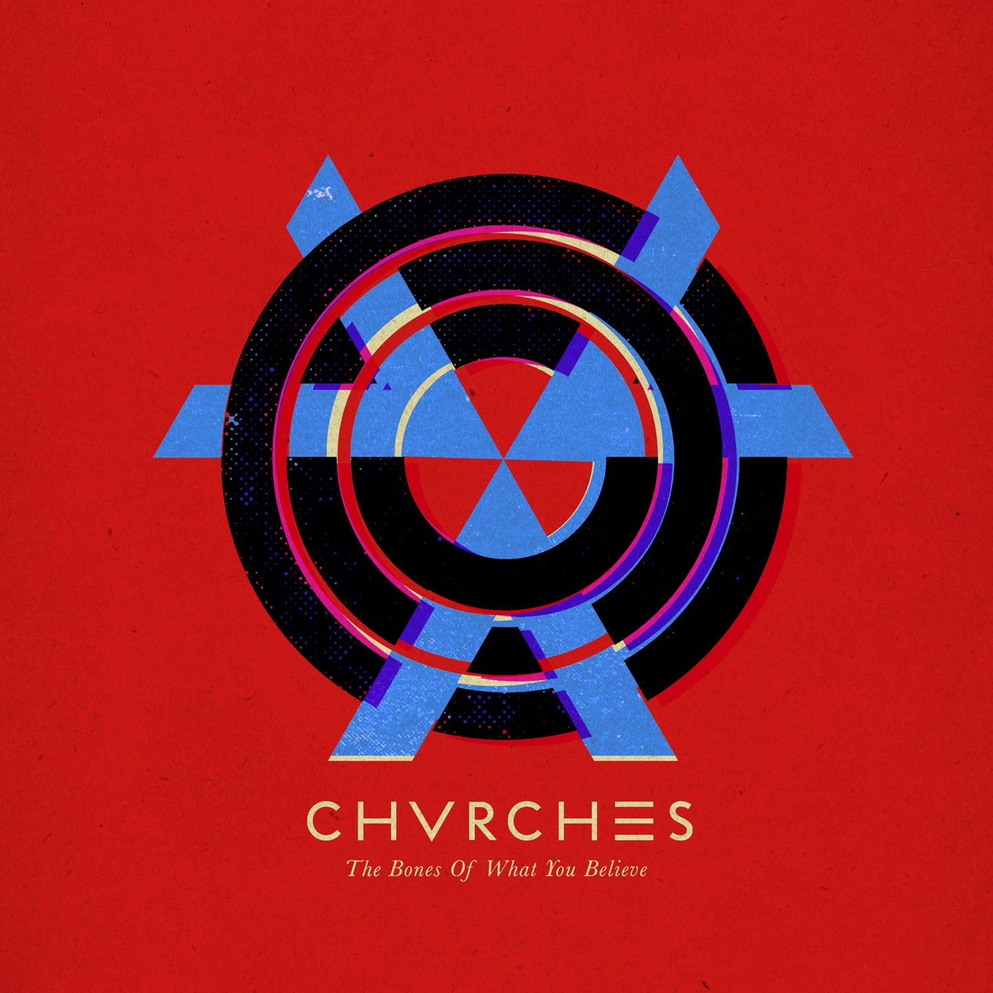 CHVRCHES THE BONES OF WHAT YOU BELIEVE Album Poster