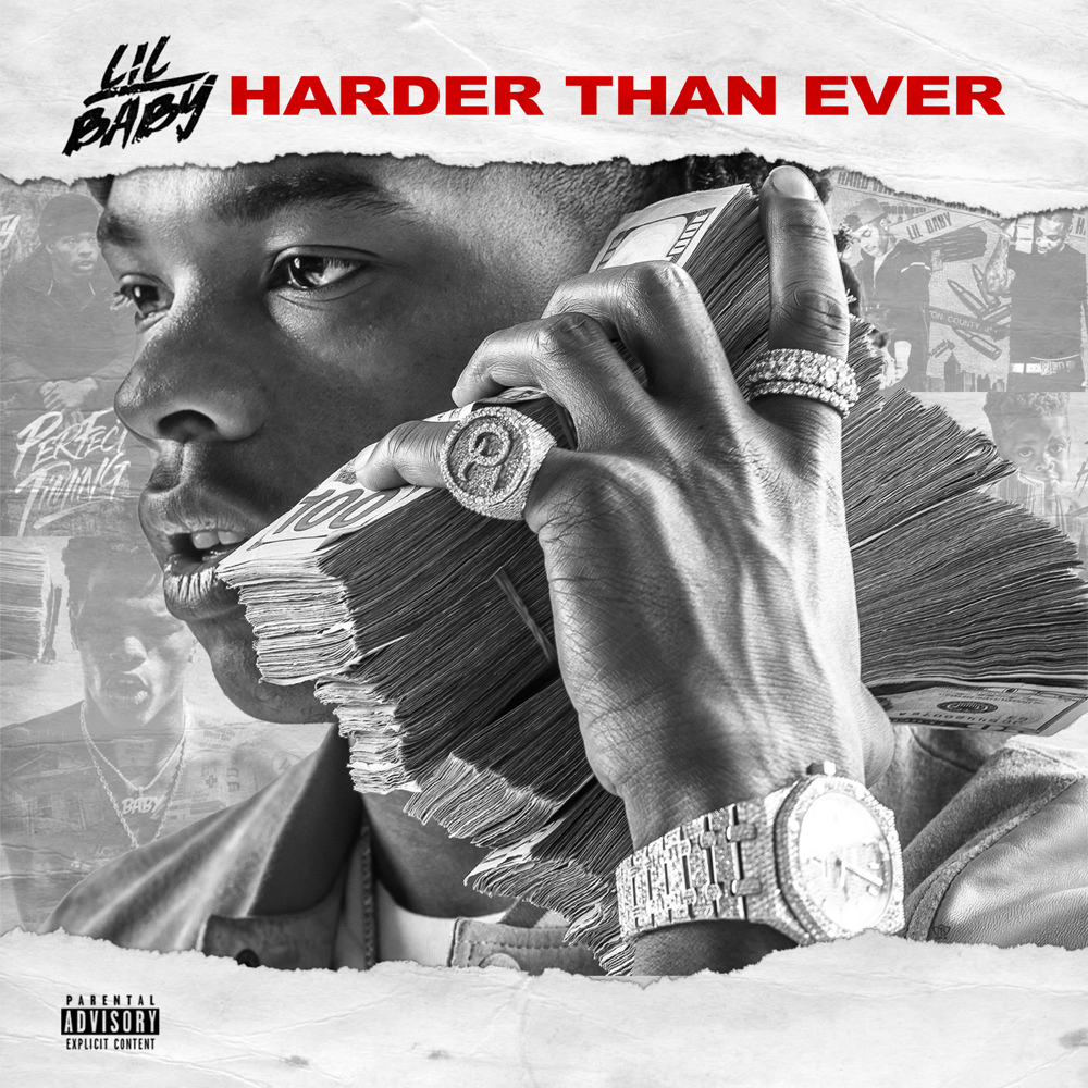 Lil Baby HARDER THAN EVER Album Poster