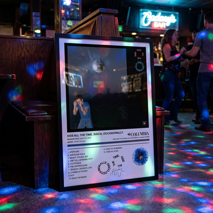 Harry Styles KISS ALL THE TIME DISCO OCCASIONALLY Album Poster